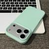 Чехол из мягкого силикона ТПУ с текстурой кожи личи для Apple iPhone Air 17 16 15 14 Plus 13 12 11 Pro Max Противоударная резиновая гелевая накладка