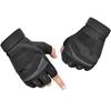 Half-finger Tactical Gloves, Fingerless, Double Adjuster, Half-finger, Knuckle Guards, for Cycling, Outdoor Activities, Army, and Airsoft, Type: BES-H