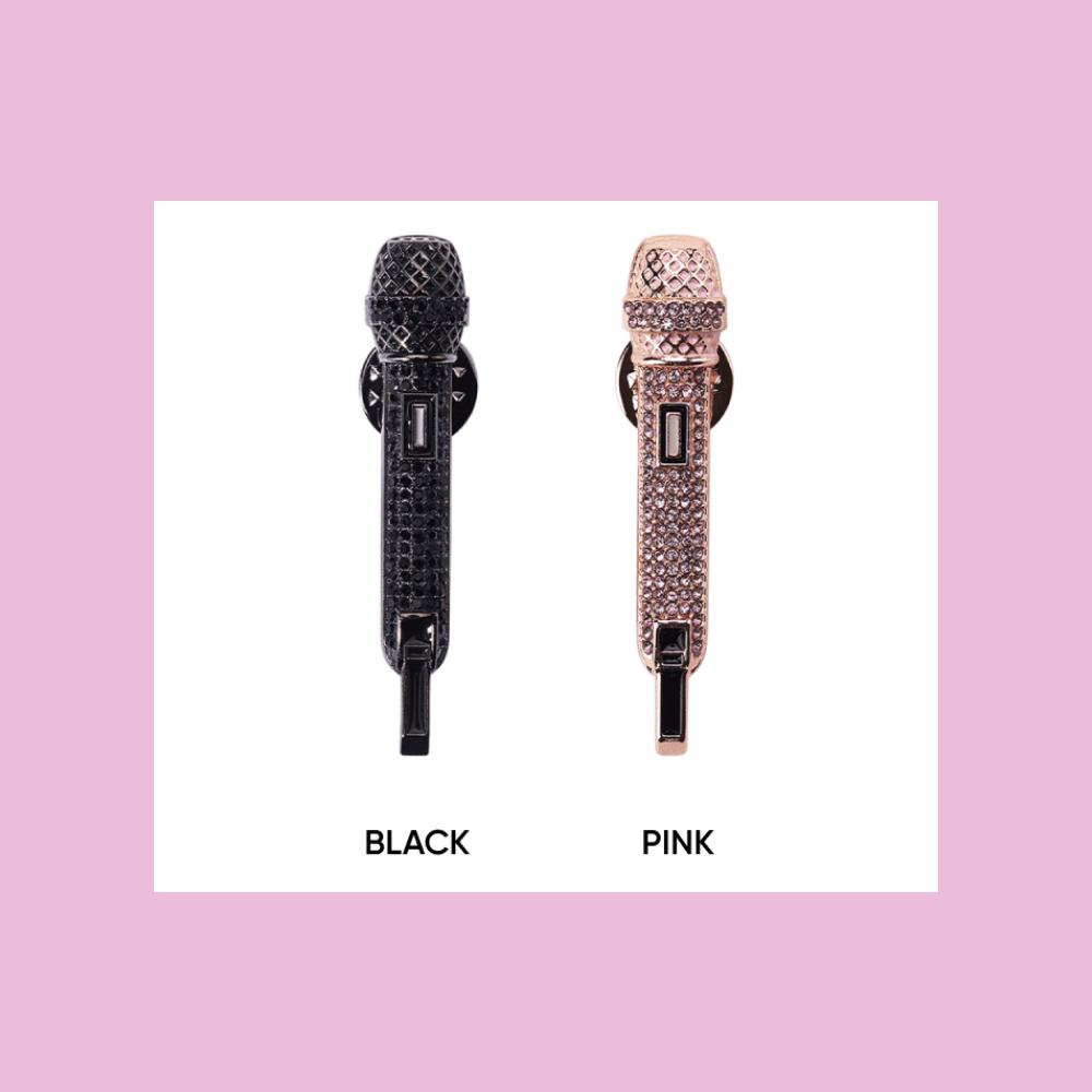 Значок микрофона BLACKPINK BACKSTAGE