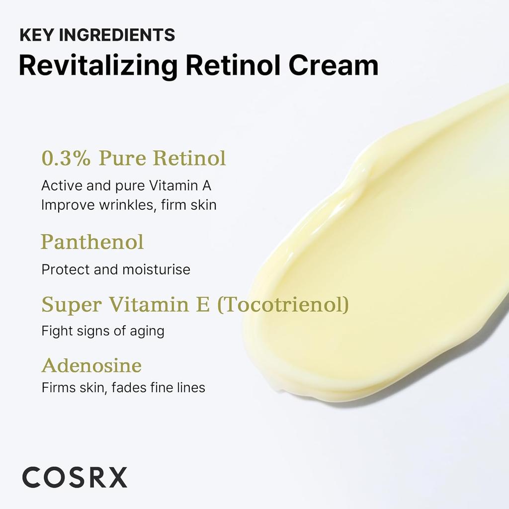 COSRX Крем Retinol 0.3 – мощный ночной крем против старения (20мл)
