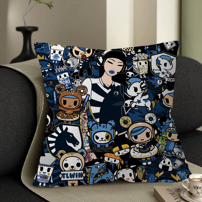 Japan Anime Tokidoki Pillow Gifts Home Office Furnishings Bedroom Sofa Car Cushion Cover Case 45x45cm