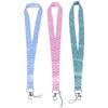 Mobile Phone Strap Keychain Love Neck Strap ID Card Pass Hang Rope Heart Lanyard Badge Holder