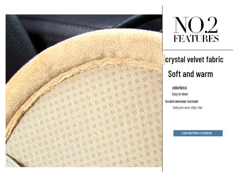 Универсальная электрическая подогреваемая подушка на сиденье автомобиля 12 В для зимы