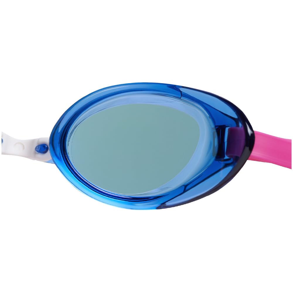 Mizuno Очки для плавания Accel Eye N3JEC581 лимитированной серии, темно-синие с фиолетовым, унисекс (Тип без амортизации) Зеркало,