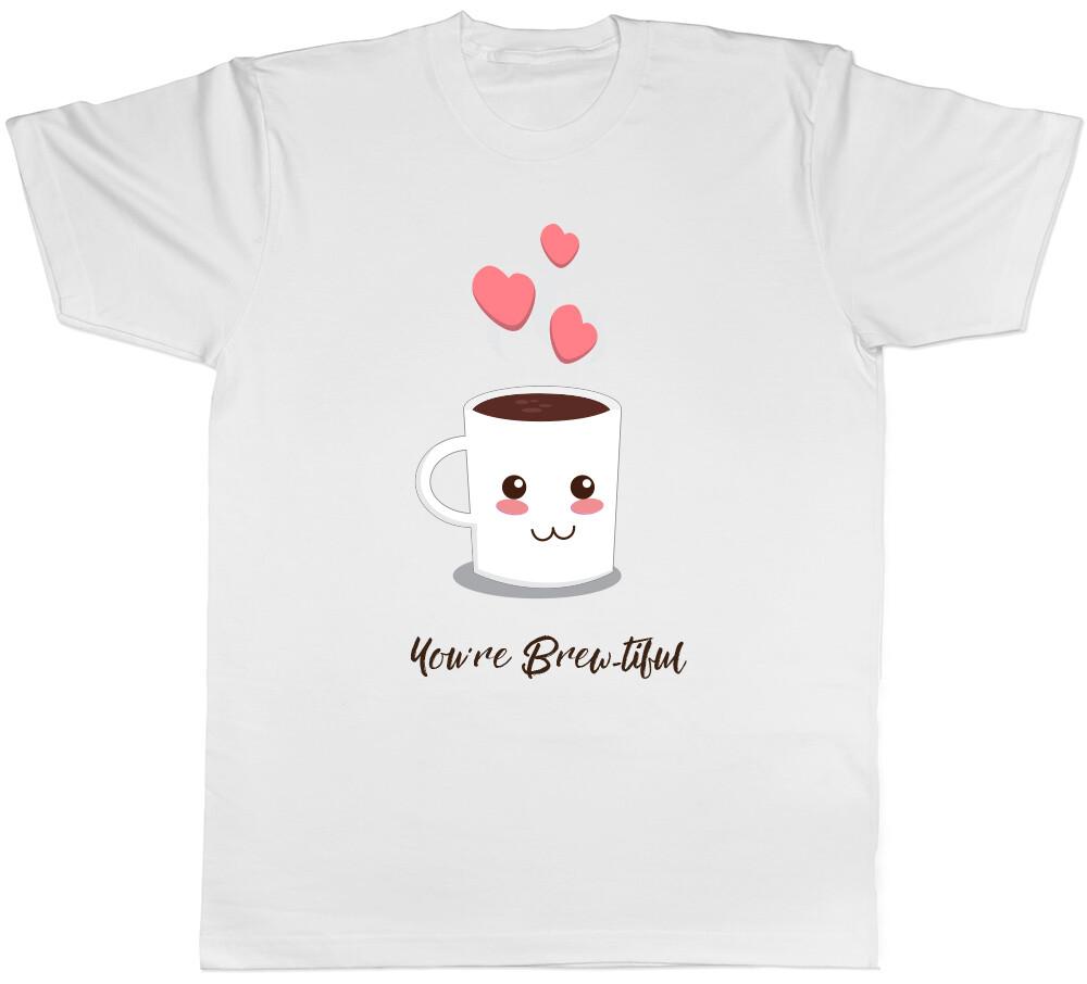 Coffee Brew-tiful Mens T-Shirt Tee