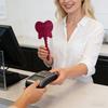 Yousheng Палочка Tap-to-Pay Держатель для бесконтактной оплаты Палочка Держатель для кредитных карт Милая палочка в форме сердца Подарок для детей и взрослых