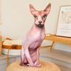 Милые Реалистичные 3D Плюшевые Игрушки Кошки Мягкая Кукла Животное Симуляция Подушка для Сна Диванная Подушка Мультяшная Кукла Домашний Декор Подарок