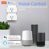 Tuya WiFi Smart Plug Mini Smart Plug US Standard 10A 100-130V Smart Socket WiFi Outlet Socket Works With Alexa Google Home