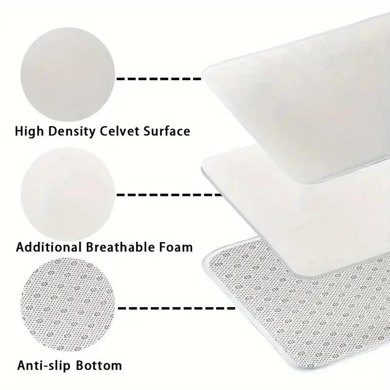 Welcome Floral Home Letter Pattern Door Mat, Non-slip Soft Floor Mat, Decorative Carpet for Home Living Room Bedroom Kitchen