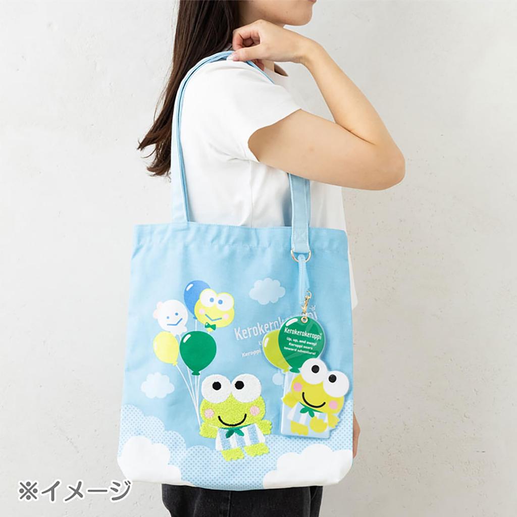 Sanrio Tote Bag (Dreaming Balloon) Pekkle the Duck Cotton and Steel, A4 Size, Ages 3 and Up, 008729