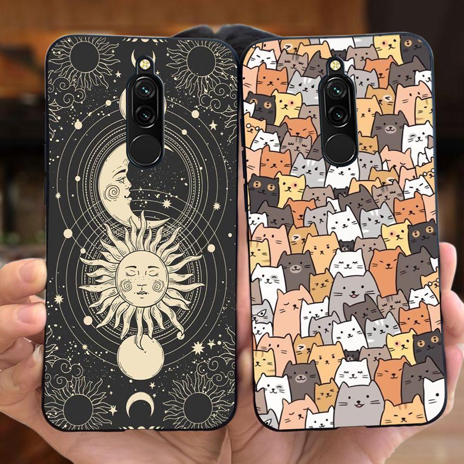 Case For Redmi 8 Case Redmi8 6.22 inch Silicone Soft Cover For Xiaomi Redmi 8 Case TPU Bumper Coque