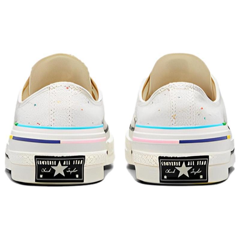 Converse Chuck 70 Pride Универсальные низкие парусиновые кеды Унисекс Молочно-белые
