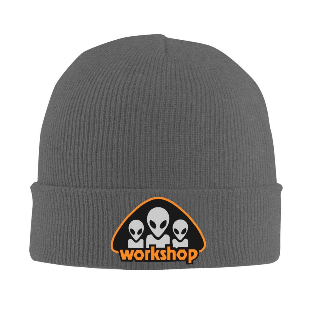Alien Workshop Кепки-бини винтажные скейт Вязаная шапка Женская Мужская Уличная Y2K Эластичные шапки-бини Зимняя Кепка с узором K-pop