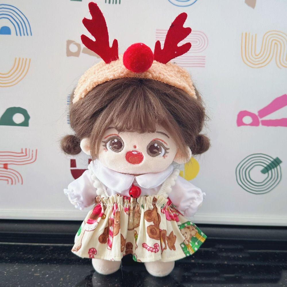 Cute Princess Dress Plush Dolls Clothes 20cm Cotton Doll/EXO Idol Dolls