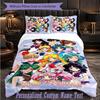 Personalized 3Pcs Bedding SetSailor Moon Custom Text Duvet Cover Pillowcase Set Bedroom Gift