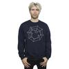 Disney Mens Mickey Mouse Spider Web Sweatshirt