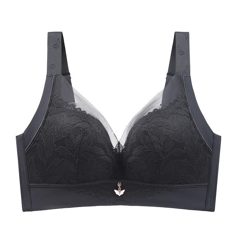 Бюстгальтер без стального кольца, антипровисающий бюстгальтер, тонкий женский бюстгальтер, собранный вместе, летний регулируемый бюстгальтер