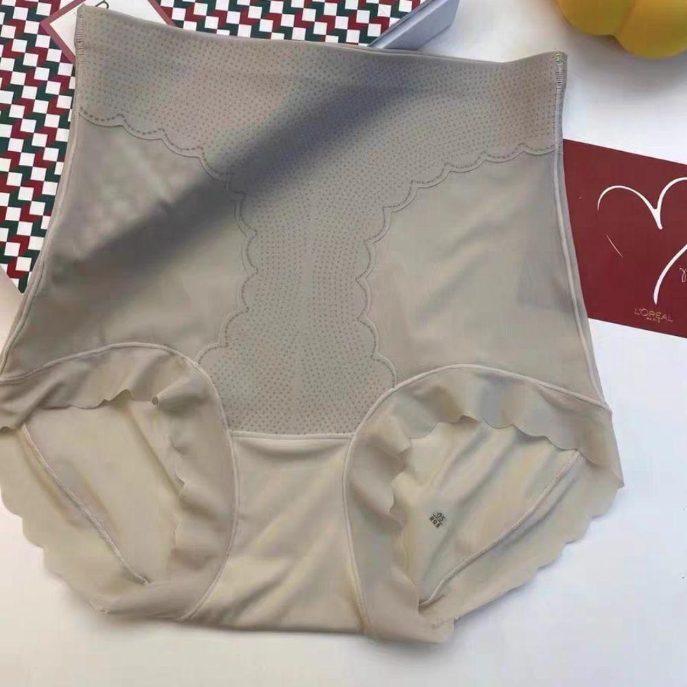 Корректирующее белье для живота, трусы для формирования фигуры из ледяного шелка, дышащее утягивающее белье, женское