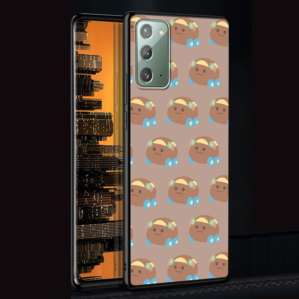 PUI PUI MOLCAR Милый чехол для Samsung Galaxy Note 20 Ultra 8 10 Lite 9 TPU Чехол для телефона Note 10 Plus Черный Мягкий чехол Funda Capa