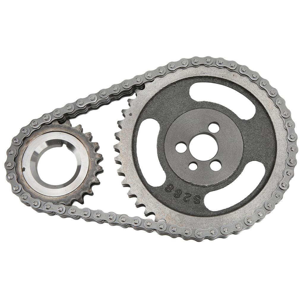 Комплект двухрядной роликовой цепи ГРМ Сплав Замена для Chevrolet SBC 5.7L 283 305 327 350 383 400