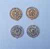 Popular Full Rhinestone Round Chest Sticker Ladies Sexy Fashion Shiny Crystal Body Chain Accessories Jewelry