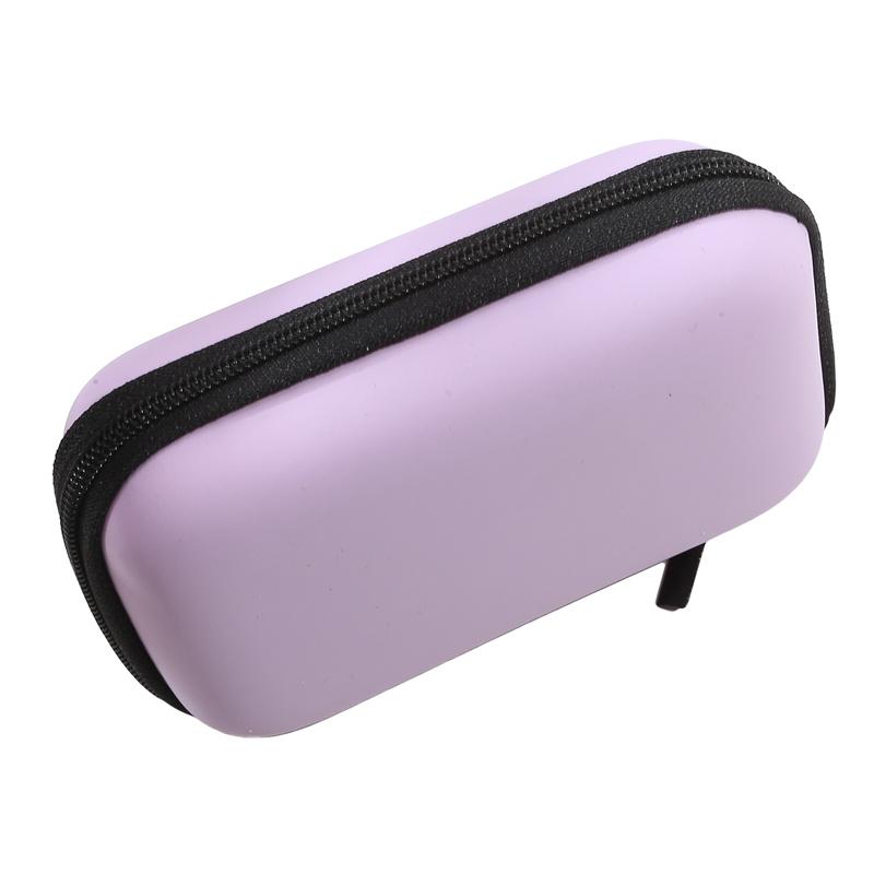 Multi-Color EVA Hard Storage Box Travel Zipper Bag Shockproof Outdoor Tools Bag For Earphone Storage Case Accessories