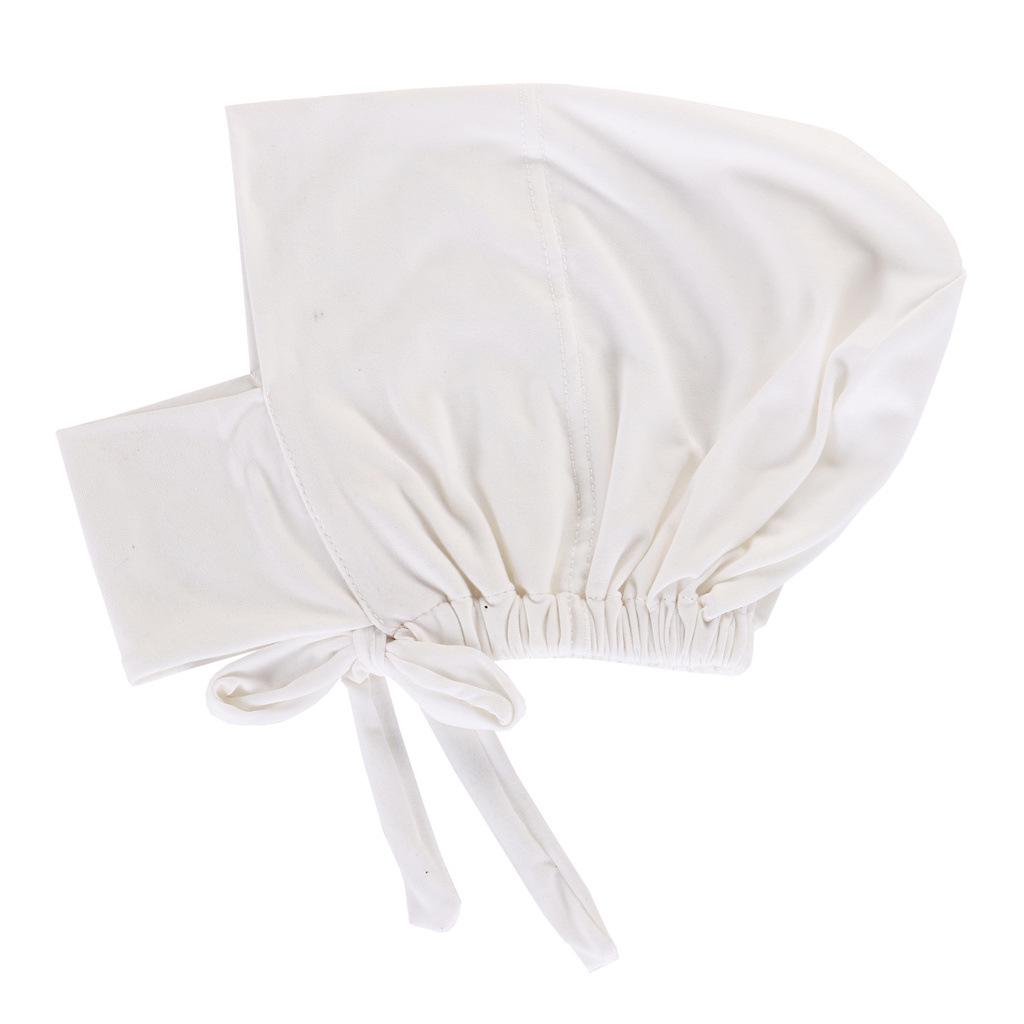 Многоцветная эластичная шапка-снуд из молочного шелка - Регулируемая маскировочная повязка на голову