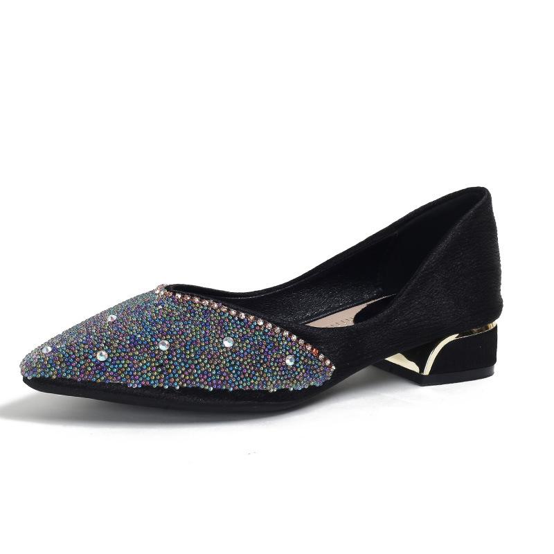 Женские туфли на одинарной платформе. Летние туфли на высоком каблуке с небольшим ароматом. Фэн-шуй. Туфли на остром толстом каблуке. Женские туфли большого размера во французском стиле.