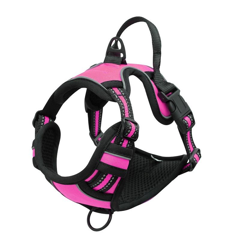 No Pull Dog Harness Large Dog Harnesses Heavy Duty Reflective Easy Control Handle for Large Dog Walking Medium Dogs Pet Supplies