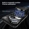 Для Huawei Pura 80 Ultra 70 Pro Чехол Защитный Держатель для телефона Magsafe Отвод тепла Перфорированная Магнитная задняя крышка