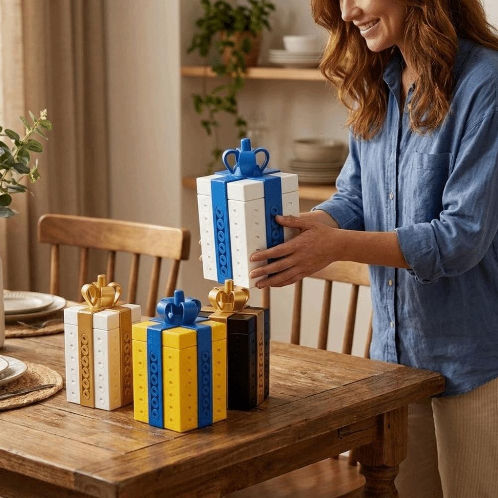 Abnehmbare 3D-gedruckte Scherz-Geschenkbox Lustige Scherz-Schraubenkiste Überraschungs-Geld-Rätselbox Für Weihnachten