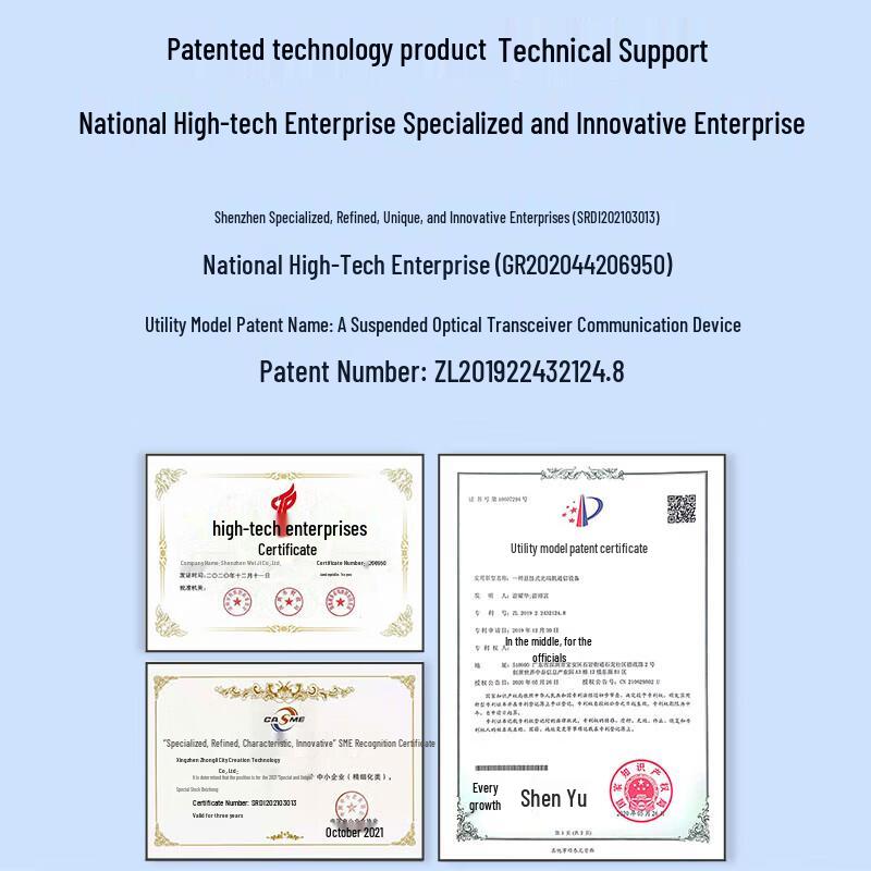 BOYANG 8-Channel Bidirectional Switch Signal Fiber Optic Transceiver