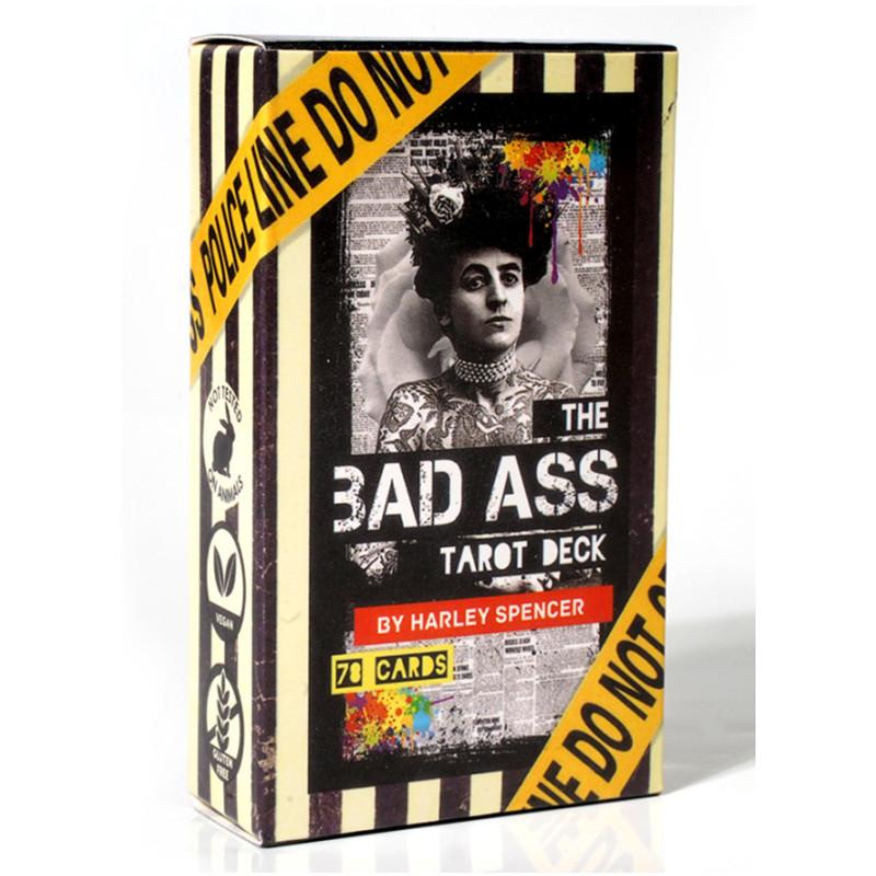 The Bad Ass Tarot Deck 78 карт, игра-предсказание, инструменты для гадания для начинающих