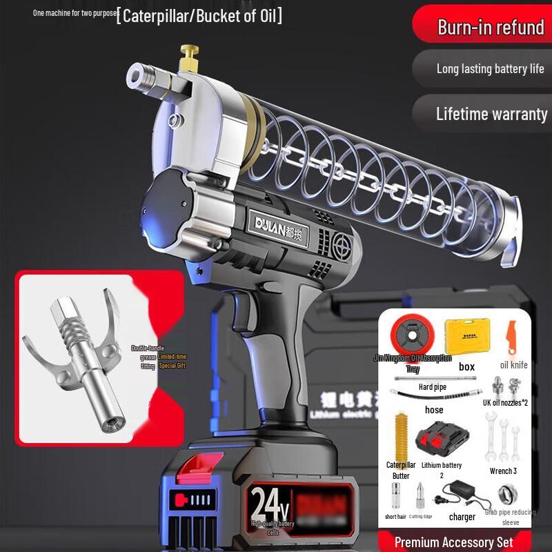 Congye 24V Electric Grease Gun & Accessories
