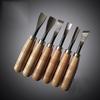 6pcs Woodworking Carving Hand Chisels Tools Professional Wood Lathe Gouges Set