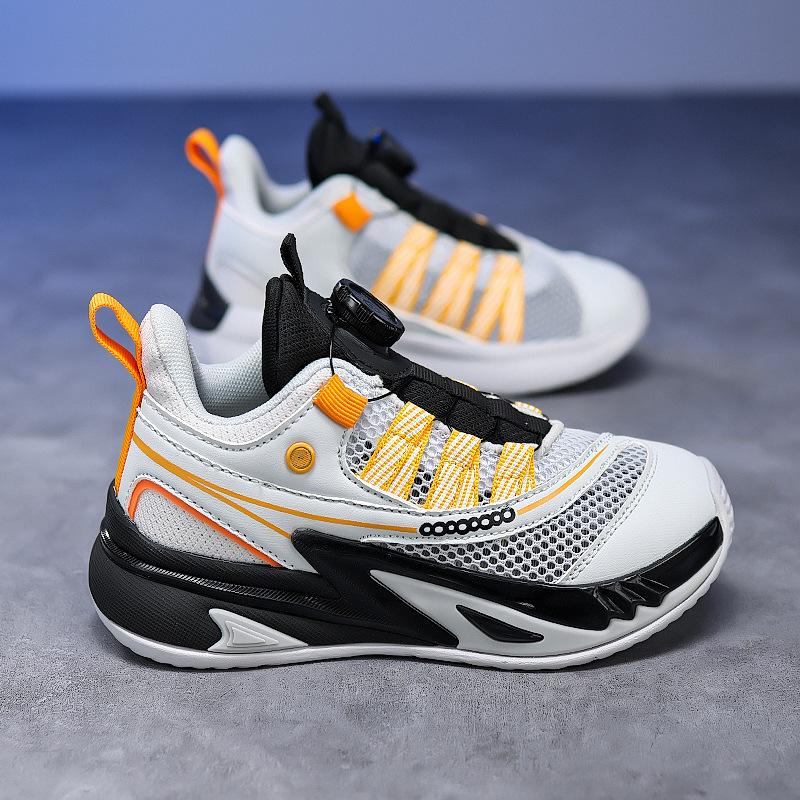 Boys' sneakers2026New summer collection: breathable mesh running shoes for kids, designed for youth basketball training