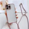 Чехол-бампер с ремешком-шнурком для Xiaomi Redmi Note 14 13 Pro 14C 15C Mi 14T 13T 15T 12T Защитный чехол Прозрачный Ударопрочный