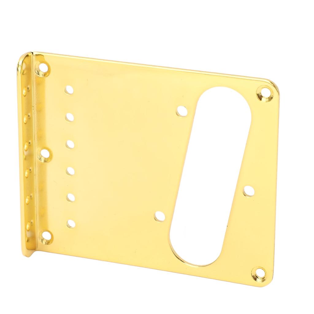 Top Loader Guitar Bridge Plate Steel 6 Strings Gold Color Electric Guitar Bridge Base Plate