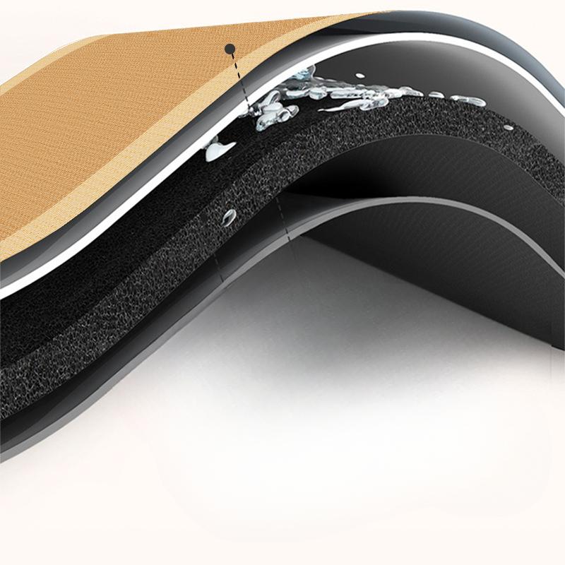 Туалетная дверь Ванная комната Диатомовая грязь Быстросохнущая подкладка для ног Коврик для ванной Ванная комната Коврик для пола в ванной Противоскользящий Сильный водопоглощающий