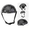 Модные пластиковые шлемы для домашних животных, собак, однотонные, регулируемые, мотоциклетные головные уборы для питомцев, красивый шлем безопасности для щенка, кошка