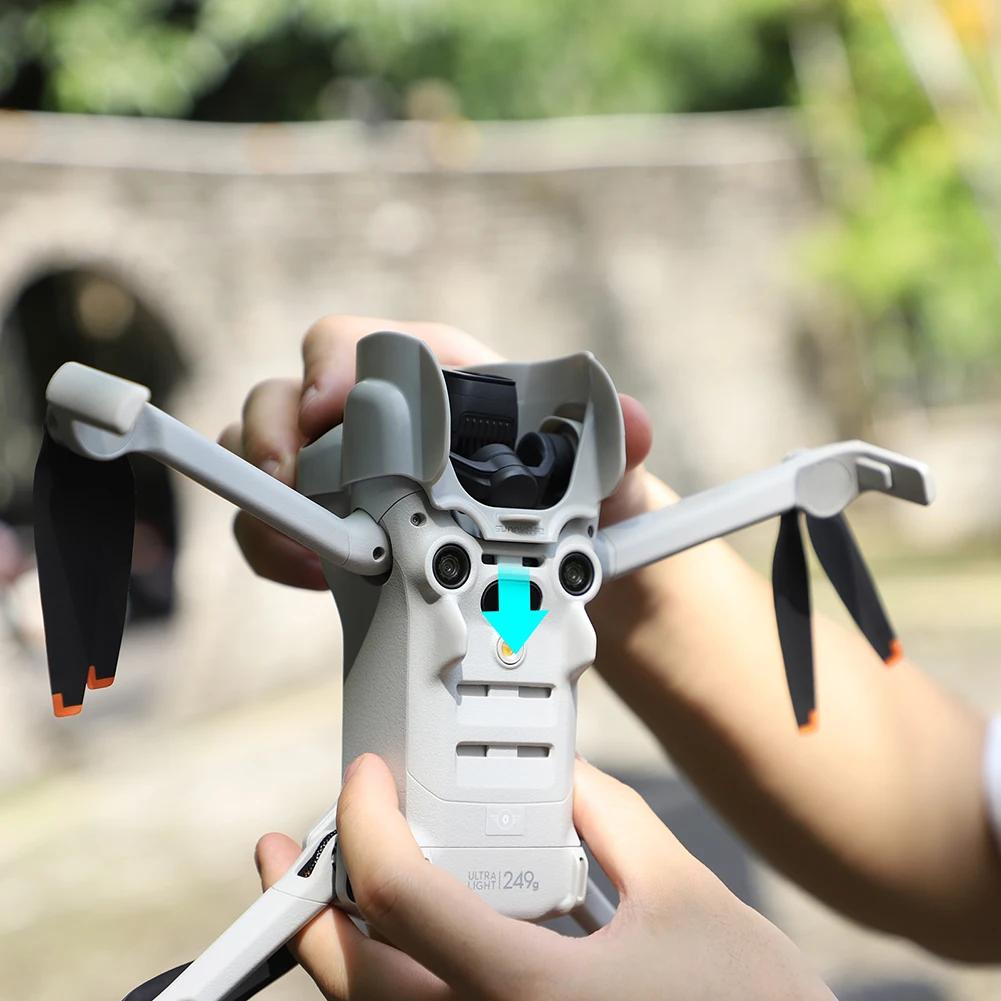 Крышка объектива для дрона DJI Mini 4 Pro, бленда объектива подвеса, защита камеры от царапин, солнцезащитный козырек, защитная крышка объектива для DJI Mini 4 Pro