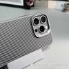 Магнитный защитный чехол из углеродного волокна для iPhone 16 Pro Max - линза Apple 15, защита от падения