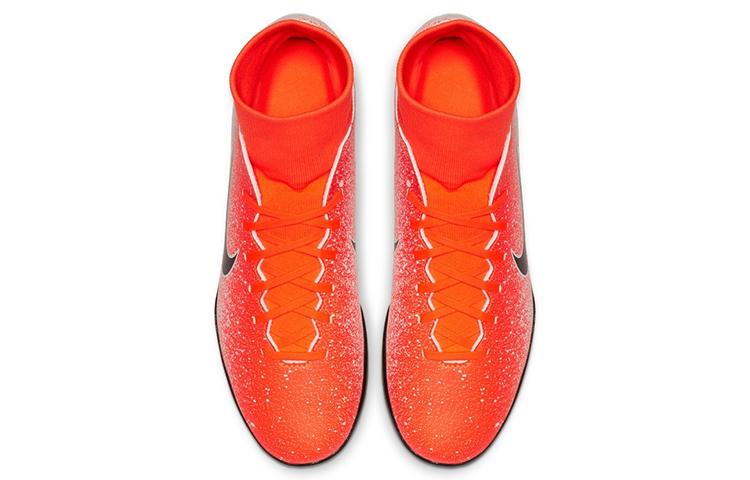 Nike Mercurial Superfly 6 Оранжево-белый AH7372-801