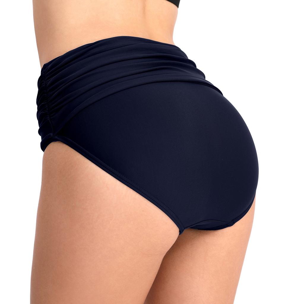 TUINANLE Swimwear Women Swimming Trunks Bikini Bottom High Waist High Cut Swimsuit Shorts Underpant