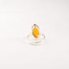 Citrine Gemstone 925 Sterling Silver Jewelry Handmade Fashionable Ring For Wife RR-65-6