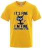 Unisexs High Quality TShirt Cotton Funny Cool Cat Printed TShirt Casual Unisexs Short Sleeve TShirt For Unisex TShirt Male Top