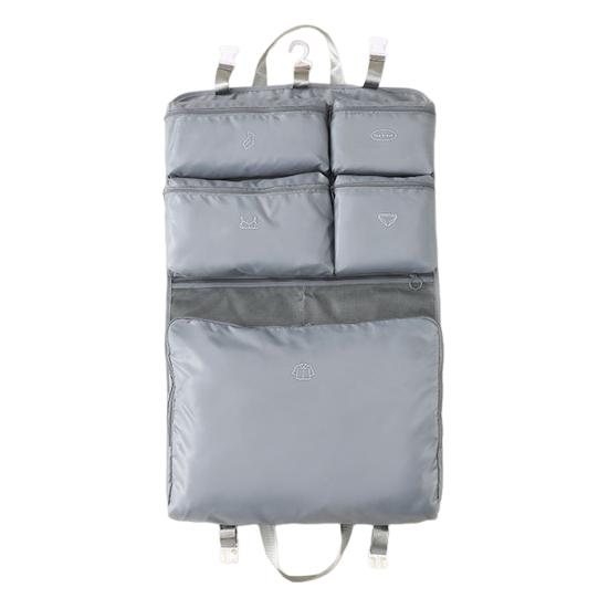 Сумка для хранения одежды, органайзер для чемодана, сумка большой вместимости с несколькими отделениями, пыленепроницаемая, подвесная, складная, органайзер для багажа