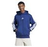 Adidas Essentials 3 Stripes Fleece Hoodie