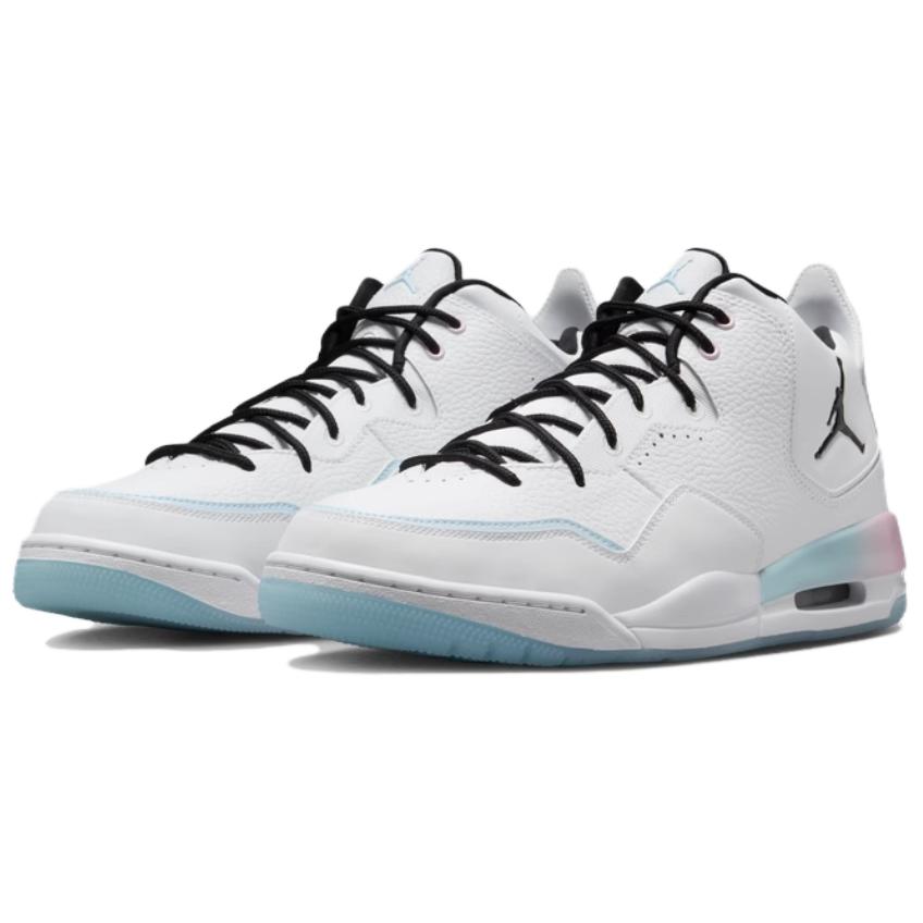 Jordan Courtside 23 Удобные Универсальные Нескользящие Прочные Ретро Баскетбольные Кроссовки Средней Высоты Мужские кроссовки Белые IH0650-141