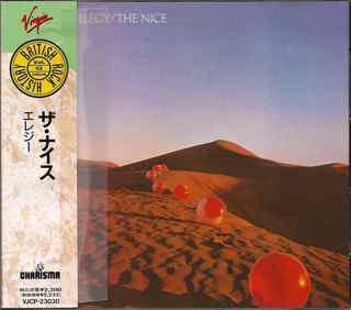 CD NICE - Elegy VJCP23030 Charisma, Virgi 1991 Япония Рок Б/У